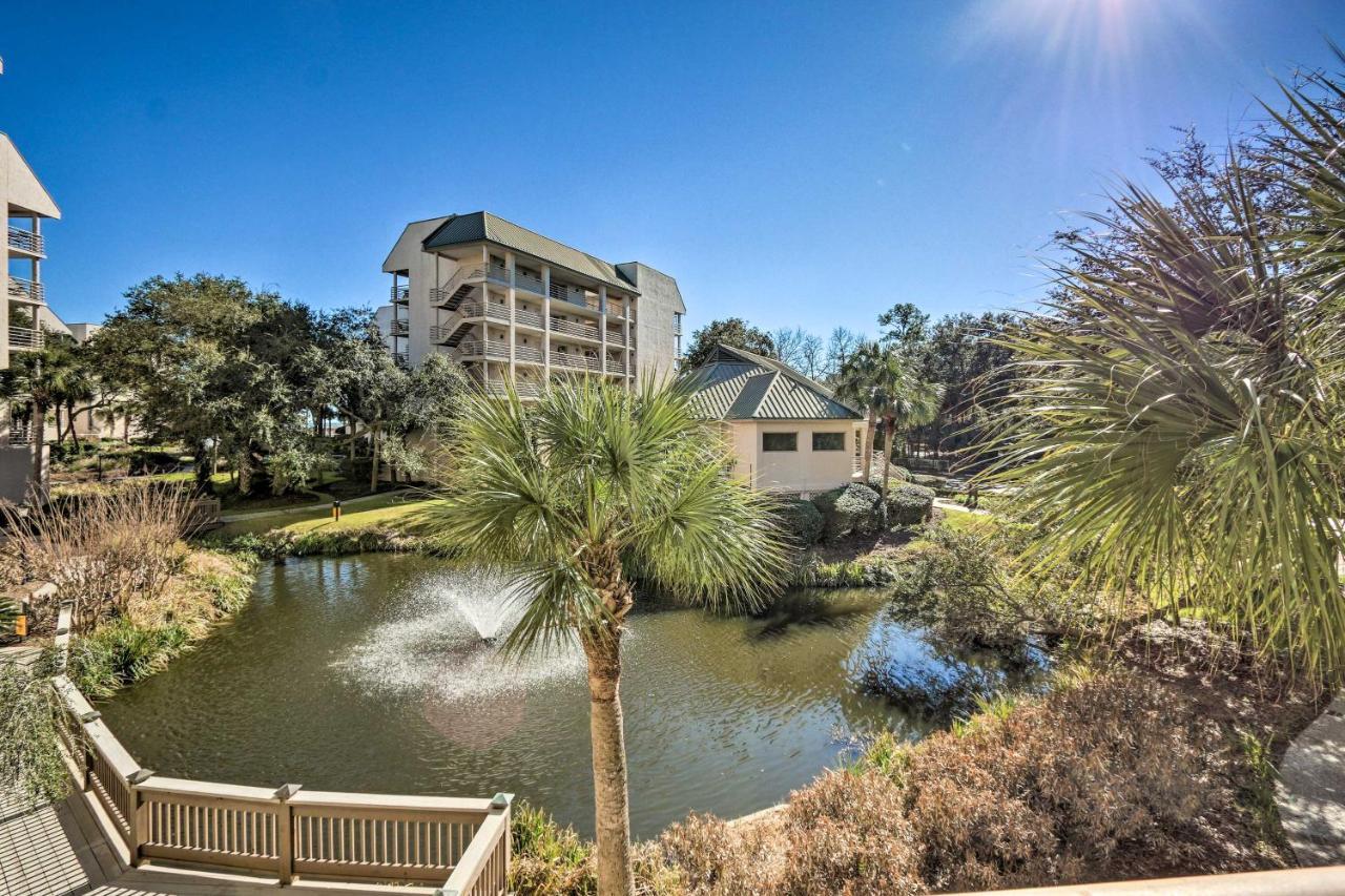 Palmetto Dunes Villa With Lagoon And Fountain Views 힐튼 헤드 아일랜드 외부 사진
